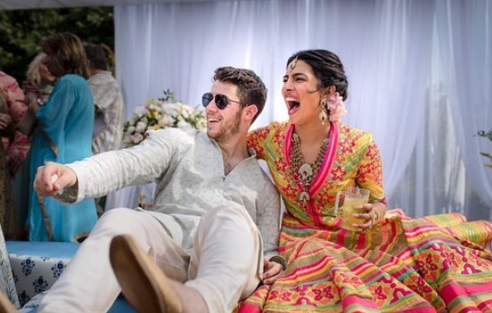 Priyanka and Nick confirmed their marriage with identical posts on Instagram. Photo: Priyanka Chopra/Instagram