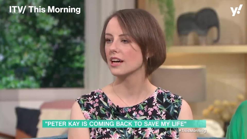 <p>Laura Nuttall, who was recently diagnosed with a rare form of cancer, appeared on This Morning to talk about how she got Peter Kay to return for a live performance for her benefit.</p>