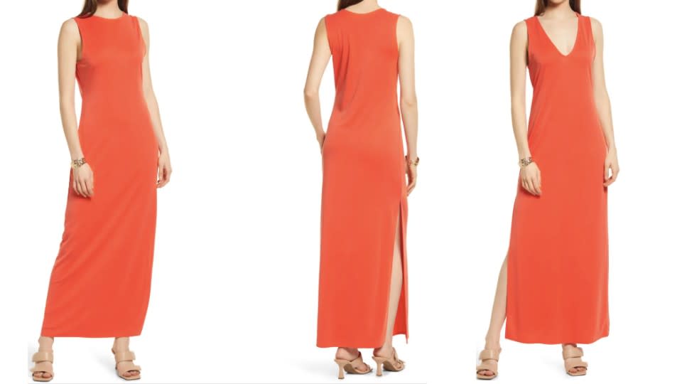 Open Edit Sleeveless Reversible Maxi Dress - Nordstrom, $34 (originally $49)