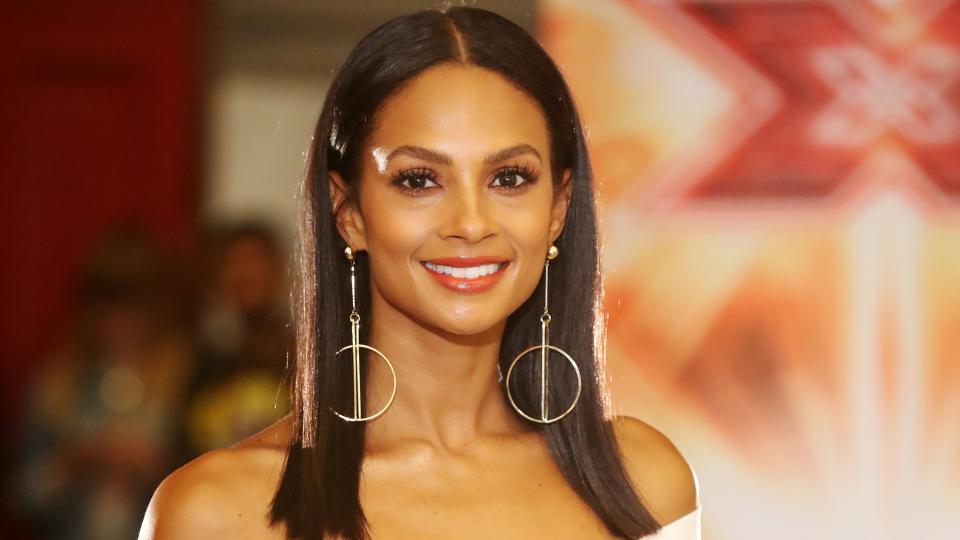 Alesha Dixon replaced Simon in yesterday’s live show. Copyright: [Rex]