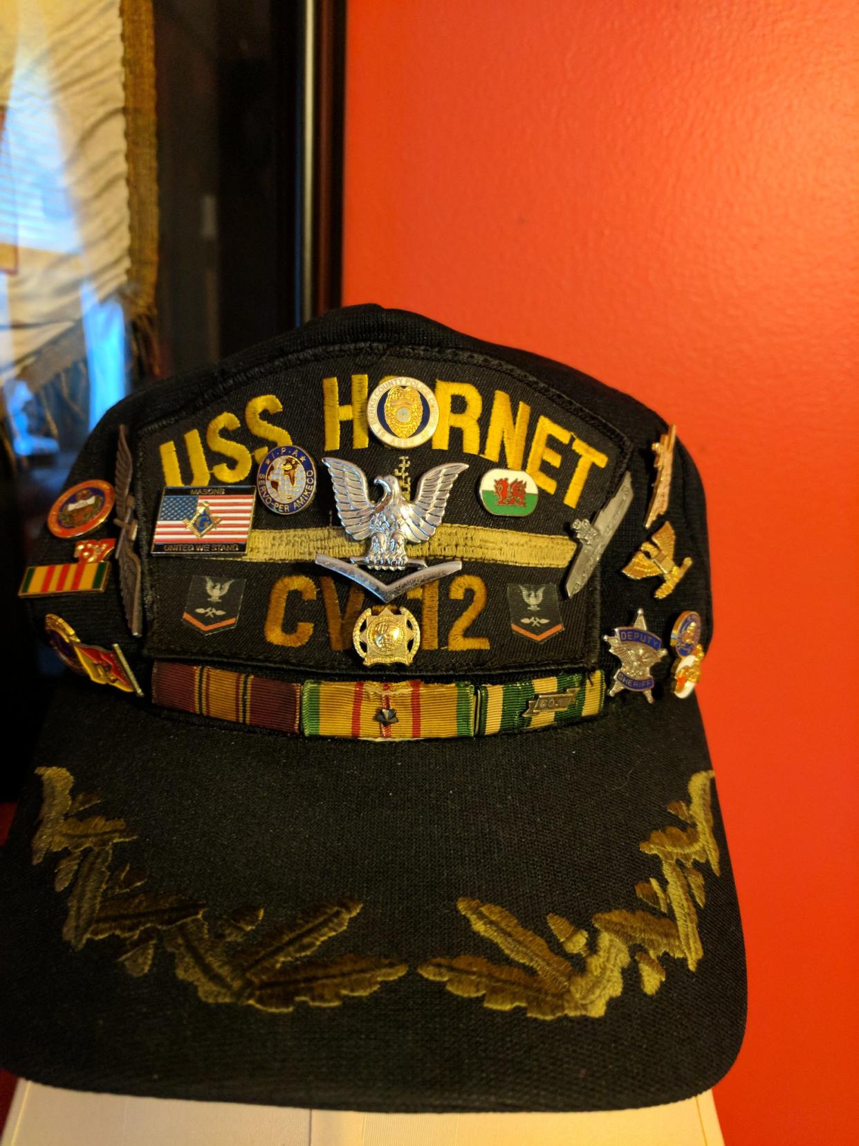 John Armao Reber, a Vietnam veteran, lost his special hat on a recent Spirit Airlines plane. A flight attendant who found it, is mailing it back. (Photo: Facebook/John Armao Reber)