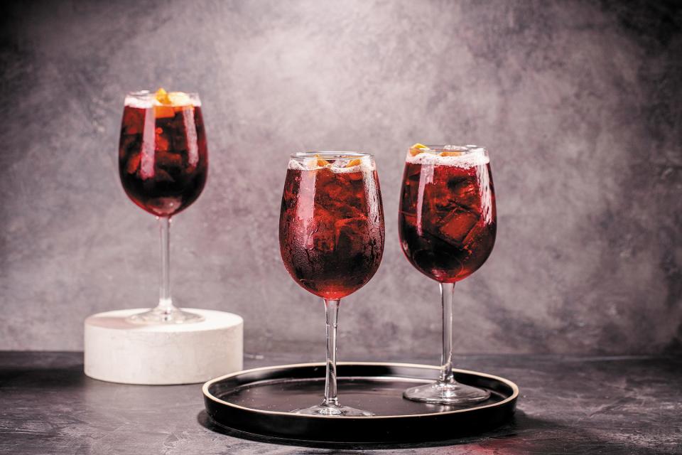 Let Prezzo's Harvest Sangria put a smile on your face this holiday season.