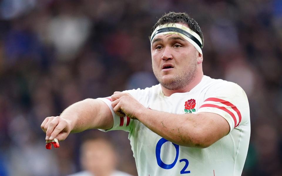 Jamie George takes on captaincy duties in the absence of Owen Farrell