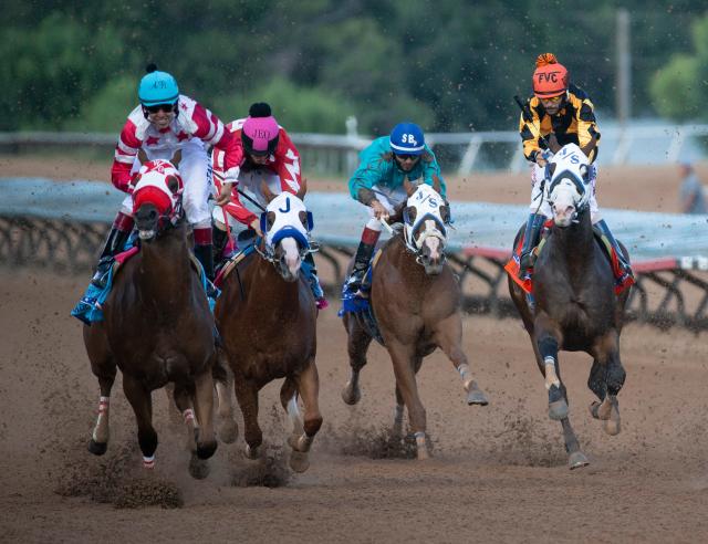 KJ Desparado wins the All American Futurity on Monday in Ruidoso