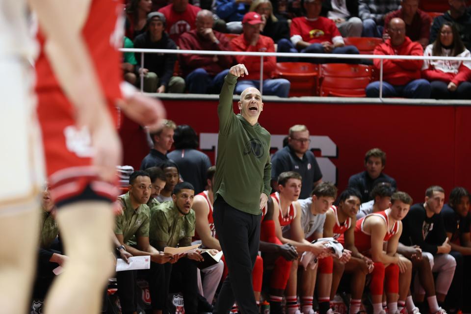 Utah Runnin’ Utes vs. UC Riverside Highlanders at Jon M. Huntsman Center in Salt Lake City, UT on Friday, November 10, 2023. | Bryan Byerly/Utah Athletics