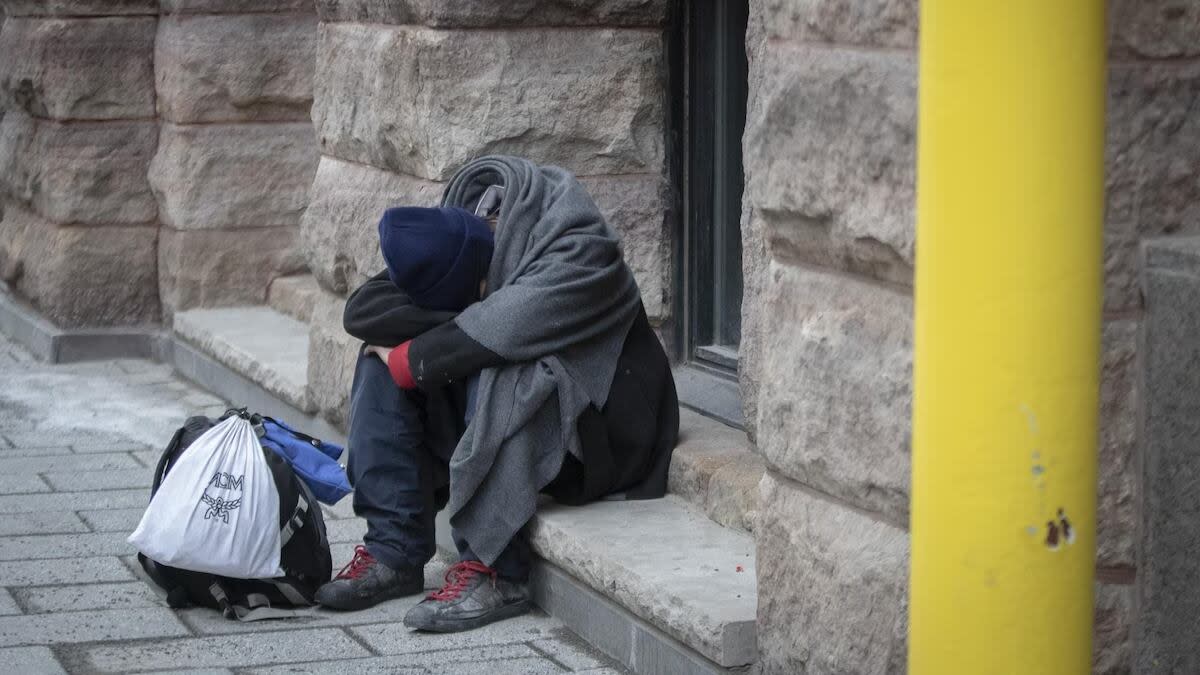 Montreal Mayor Valérie Plante said the number of people experiencing homelessness has surged in the city since the start of the COVID-19 pandemic.  (Ivanoh Demers/Radio-Canada - image credit)