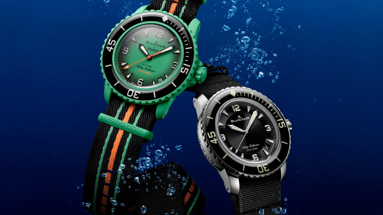  Blancpain x Swatch Scuba Fifty Fathoms 