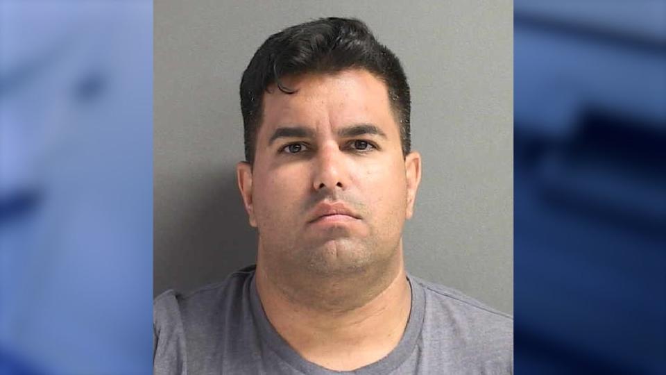 <div>Santiago Carlos Hernandez-Castrodad (Photo via Volusia County jail)</div>
