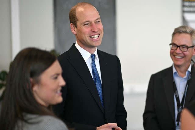 <p>OLI SCARFF/POOL/AFP via Getty</p> Prince William visits Low Carbon Minerals