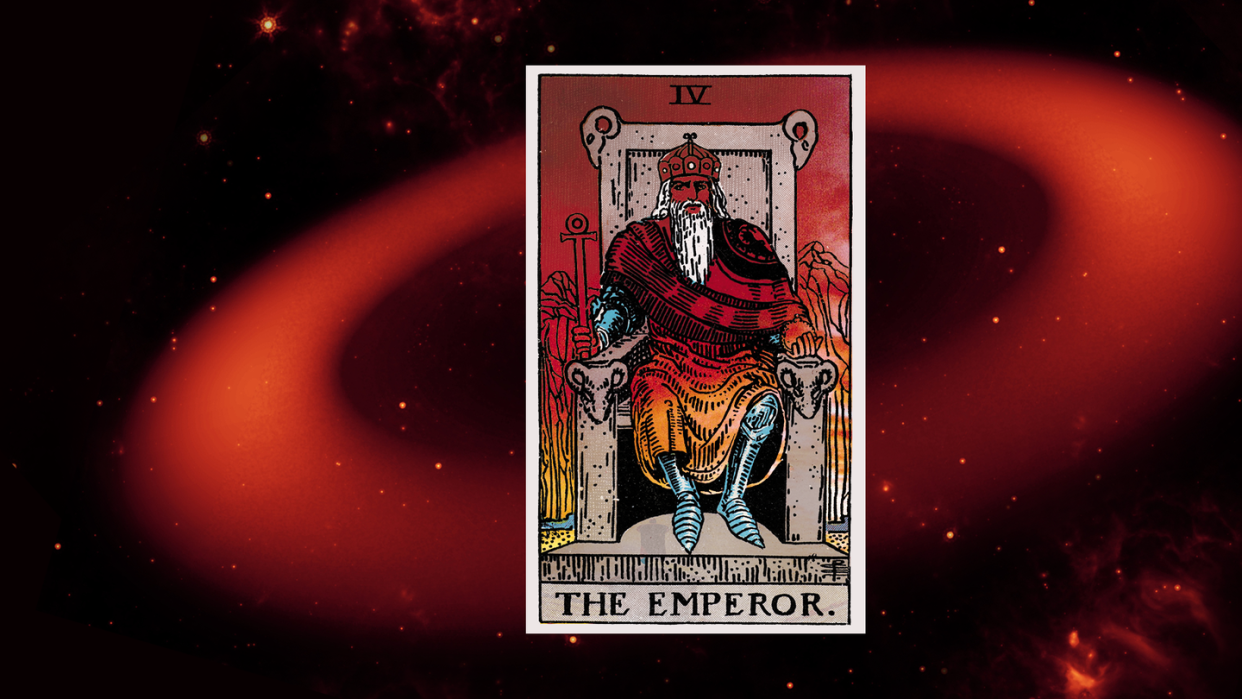 the emperor tarot card