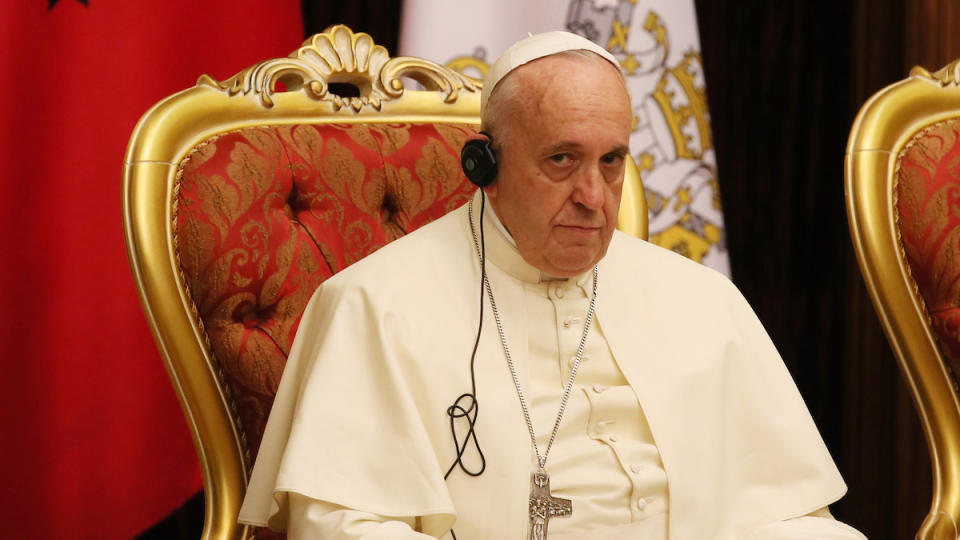 Pope Francis Visited a Record Store and with Mystery CD