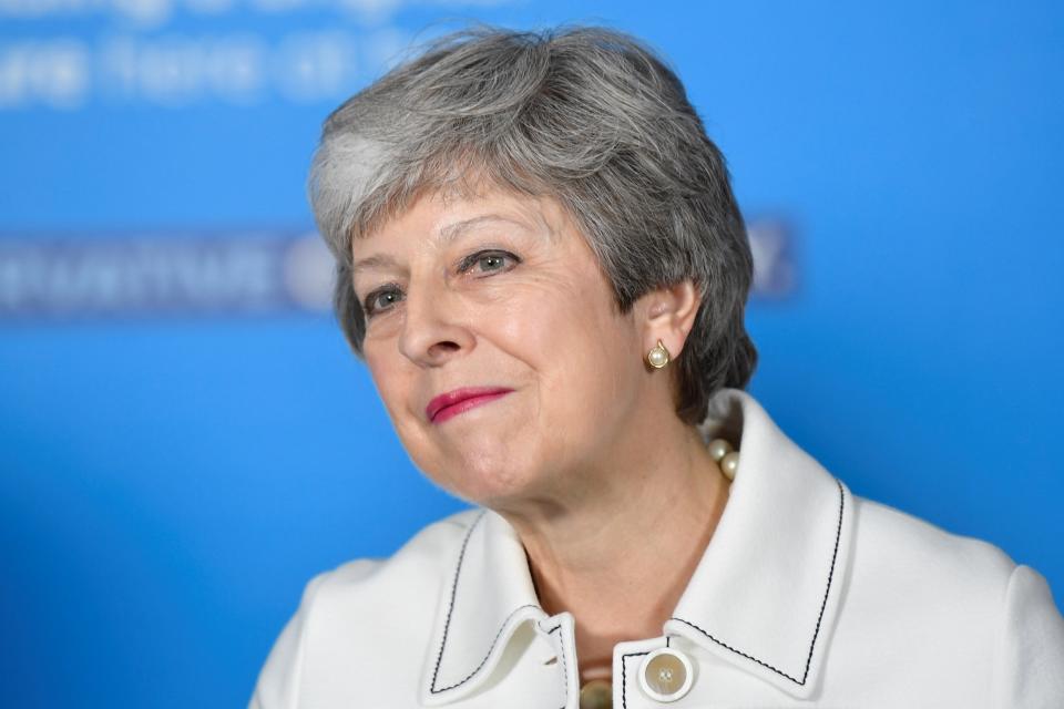 Theresa May says Nigel Farage 'isn't constructive and couldn't deliver Brexit'