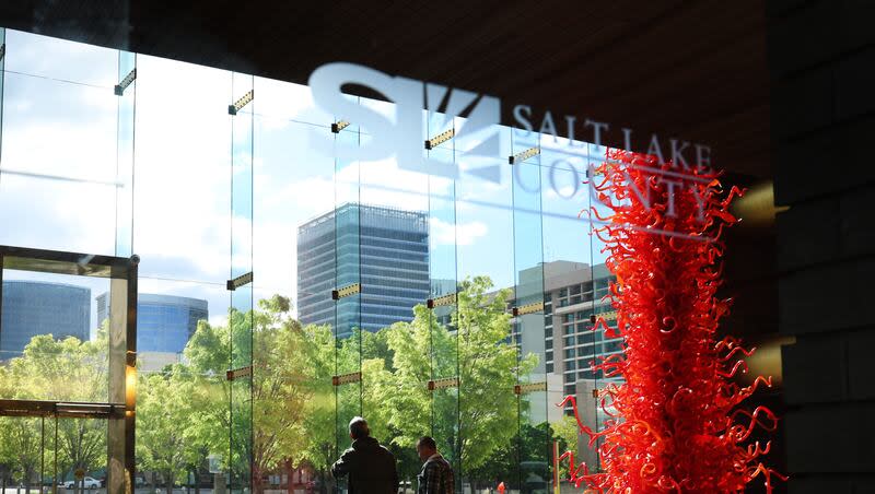 Abravanel Hall is pictured in Salt Lake City on Wednesday, May 8, 2024. Smith Entertainment Group, Salt Lake City and Salt Lake County envision streets within the vicinity of the Delta Center and the City Creek Center filled with businesses and housing units. The plan would keep venues like Abravanel Hall and the Utah Museum of Contemporary Art, but it's unclear yet if those buildings will be renovated or rebuilt.