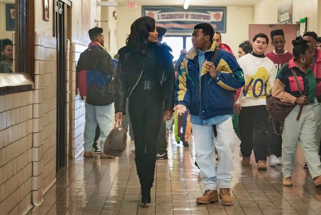 Starz Raq (Patina Miller) and Kanan (Mekai Curtis) in 'Power Book III: Raising Kanan'