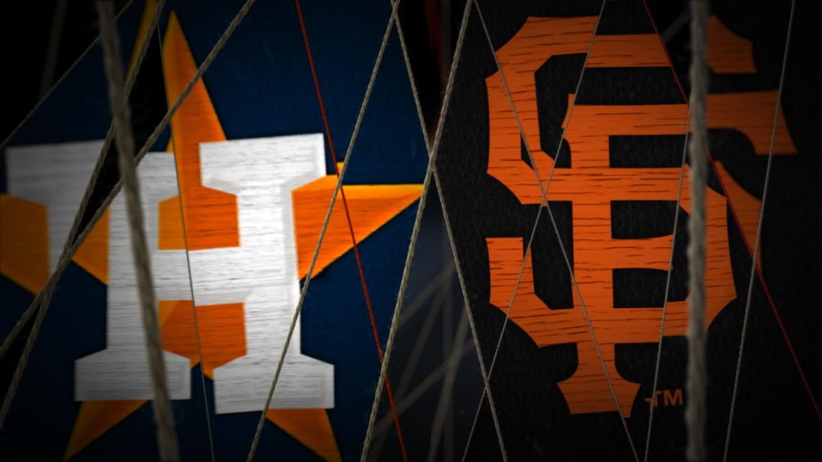 Highlights of the Astros vs. Giants Game on Yahoo Sports
