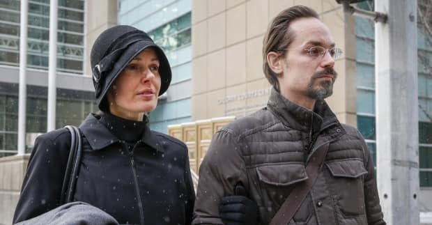 Jennifer and Jeromie Clark, who were found guilty of criminal negligence causing the death of their 14-month-old son in 2013, were sentenced to 32 months in prison in 2019. They've since been released on parole and their sentence appeal was rejected Thursday. (Jeff McIntosh/The Canadian Press - image credit)