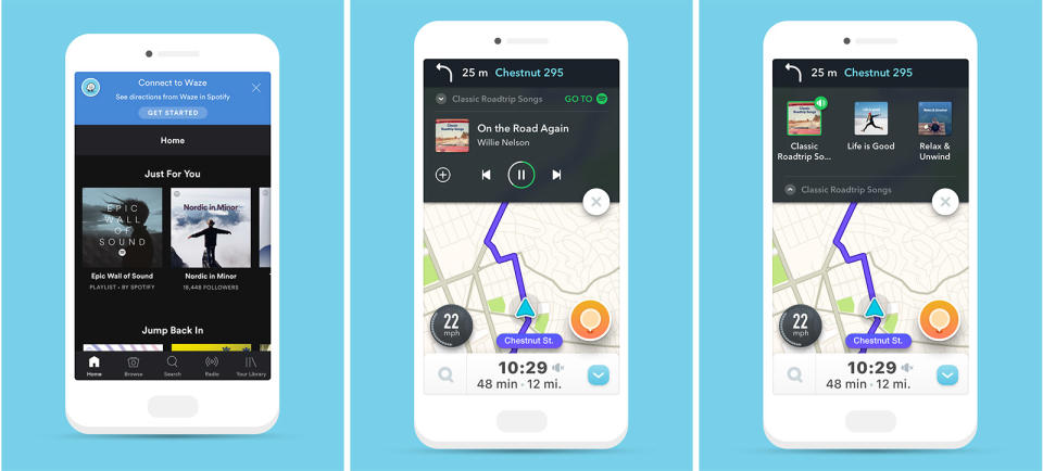 Spotify/Waze