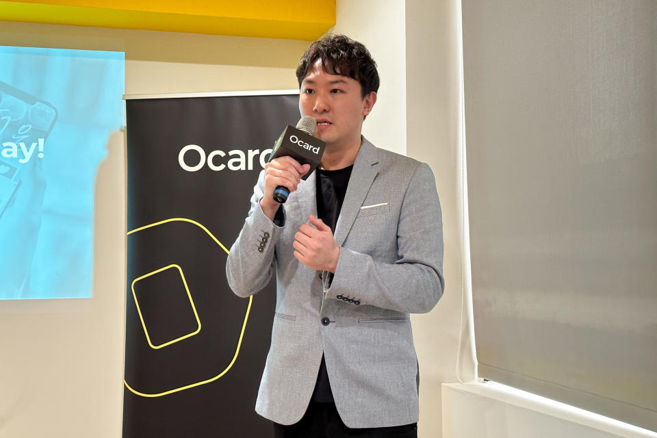 Ocard創辦人暨執行長陳逸生。圖／記者楊絡懸攝