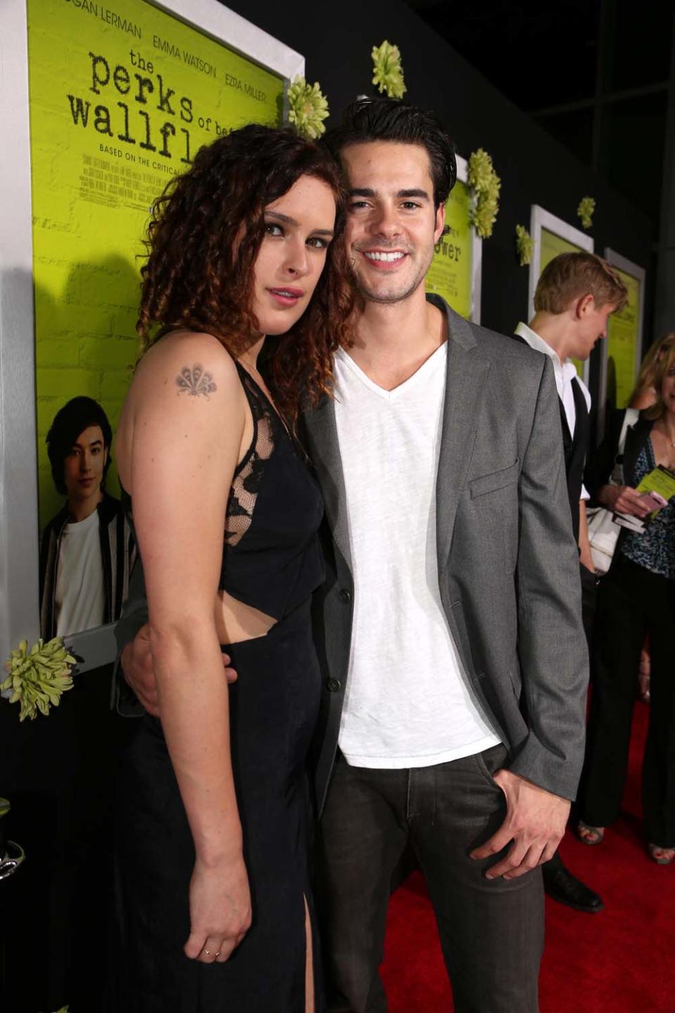 Rumer Willis y su novio