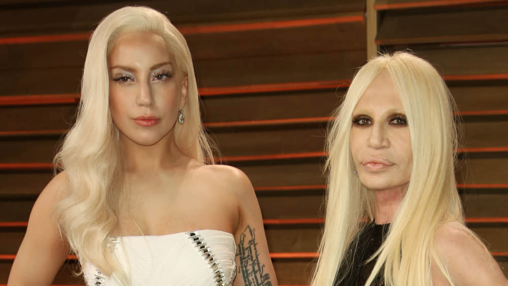 Lady Gaga as a young Donatella Versace - The Digitalistas