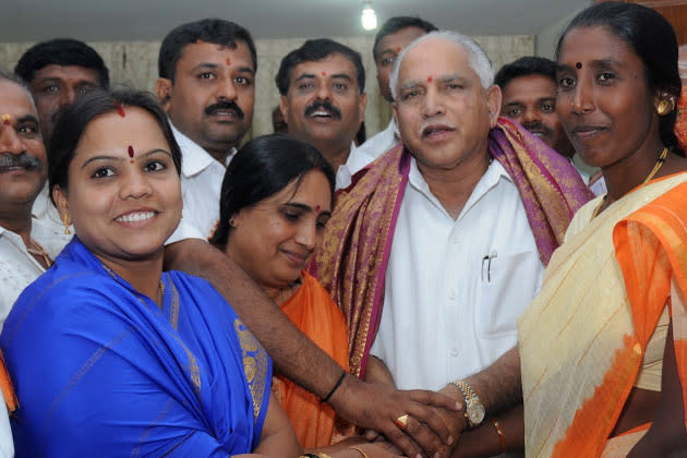 BS Yeddyurappa: BS Yeddyurappa registered a roaring win in Shikaripura constituency by a margin of 24, 425 votes. His party was not expected to pull out a brilliant performance but the leader won from his constituency with an overwhelming margin. Former chief minister and now the KJP chief, Yeddyurappa had earlier quit the BJP following allegations of illegal mining scam and illegal land deals. He later formed his own outfit, the KJP with an aim to form a government on his own in the state.