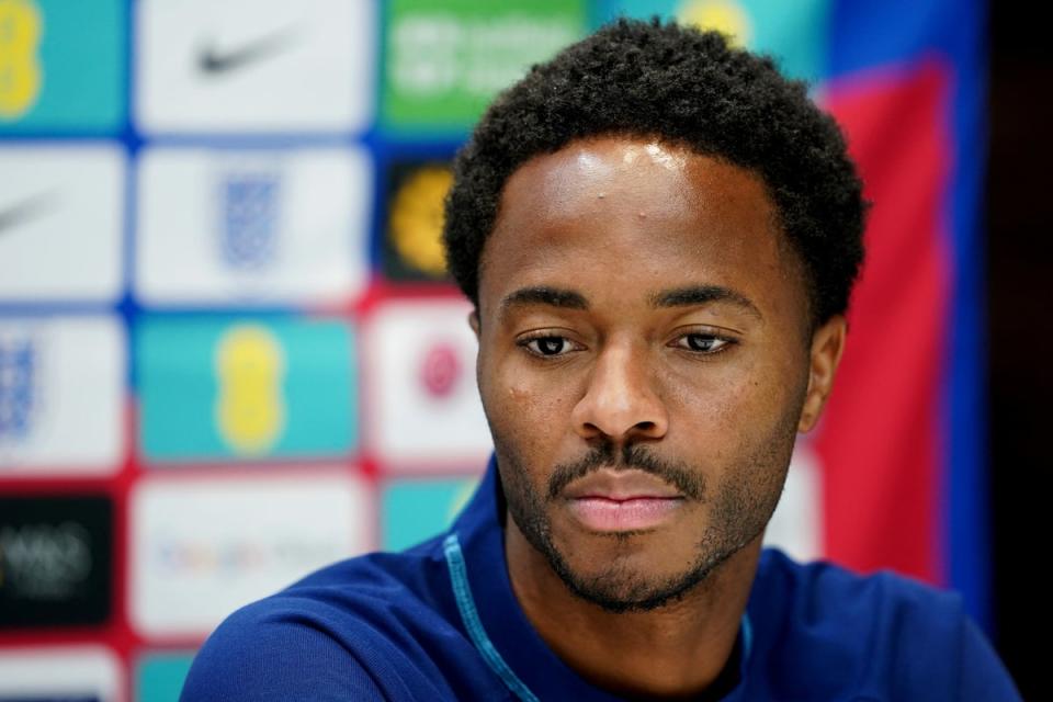 Raheem Sterling can empathise with the situation Gareth Southgate is experiencing (Zac Goodwin/PA) (PA Wire)