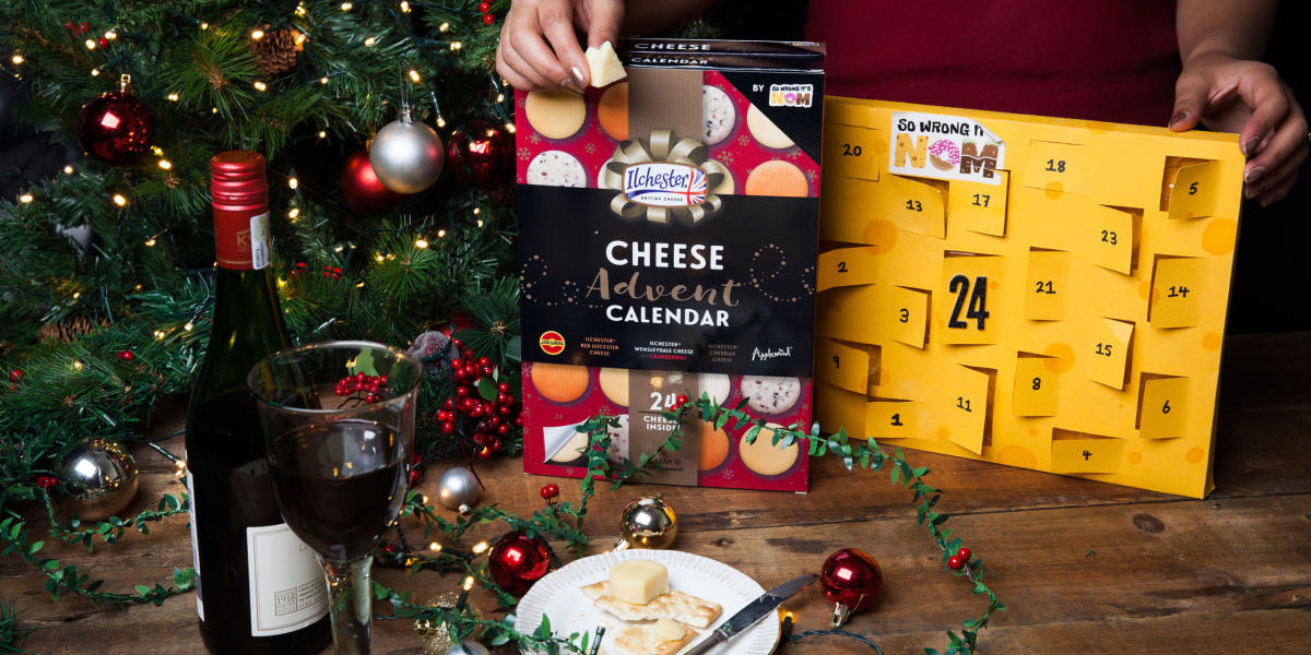 Merry Cheesemas! A cheese advent calendar exists and we are SO excited