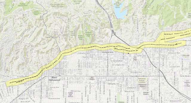 Earthquake fault maps for Beverly Hills, Santa Monica and other Westside  areas could bring development restrictions - Los Angeles Times