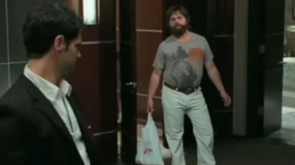 Zach Galifianakis in The Hangover