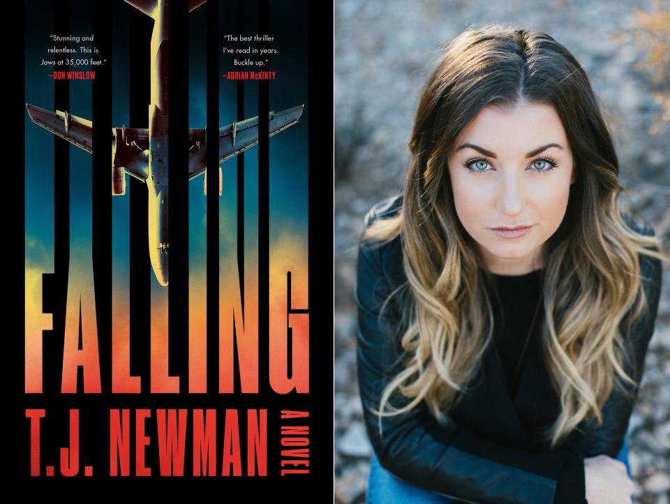 "Falling" is a novel by T.J. Newman, a former bookseller and flight attendant who conjured fictional nightmares during breaks on cross country red-eyes.
