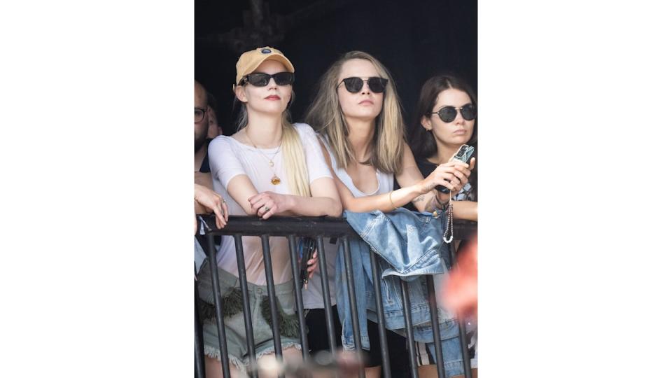 Anya and Cara watched The Last Dinner Party perform on The Other Stage during day four of Glastonbury Festival