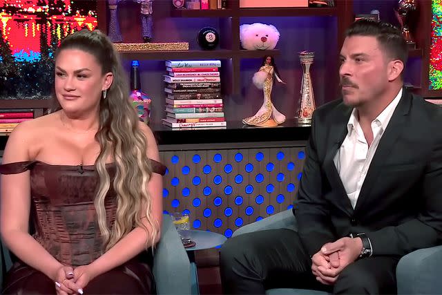 Brittany Cartwright and Jax Taylor on Watch What Happens Live With Andy Cohen