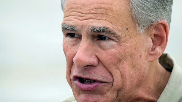 PHOTO: Texas Gov. Greg Abbott holds a news conference in Austin, Texas, May 8, 2023. (Eric Gay/AP)