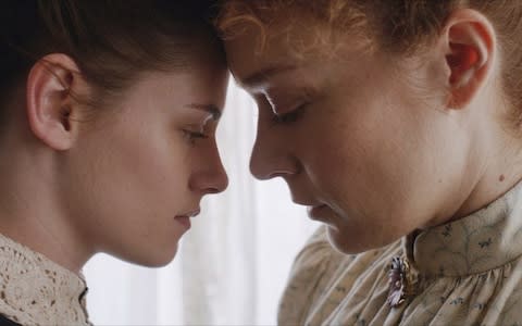 Kristen Stewart and Chloë Sevigny in Lizzie