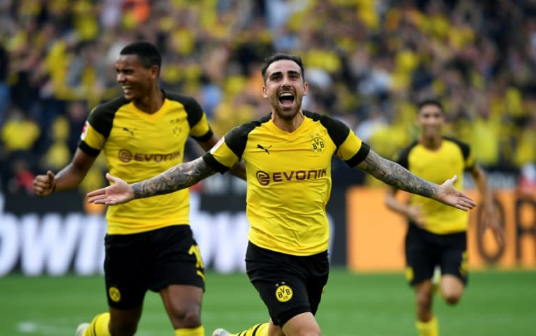 Borussia Dortmund's Spain forward Paco Alcacer is in a hot run of form after scoring 10 goals in his last six games for club and country