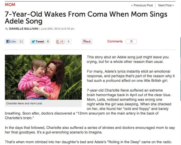 The Power of Adele (and Mom!)
