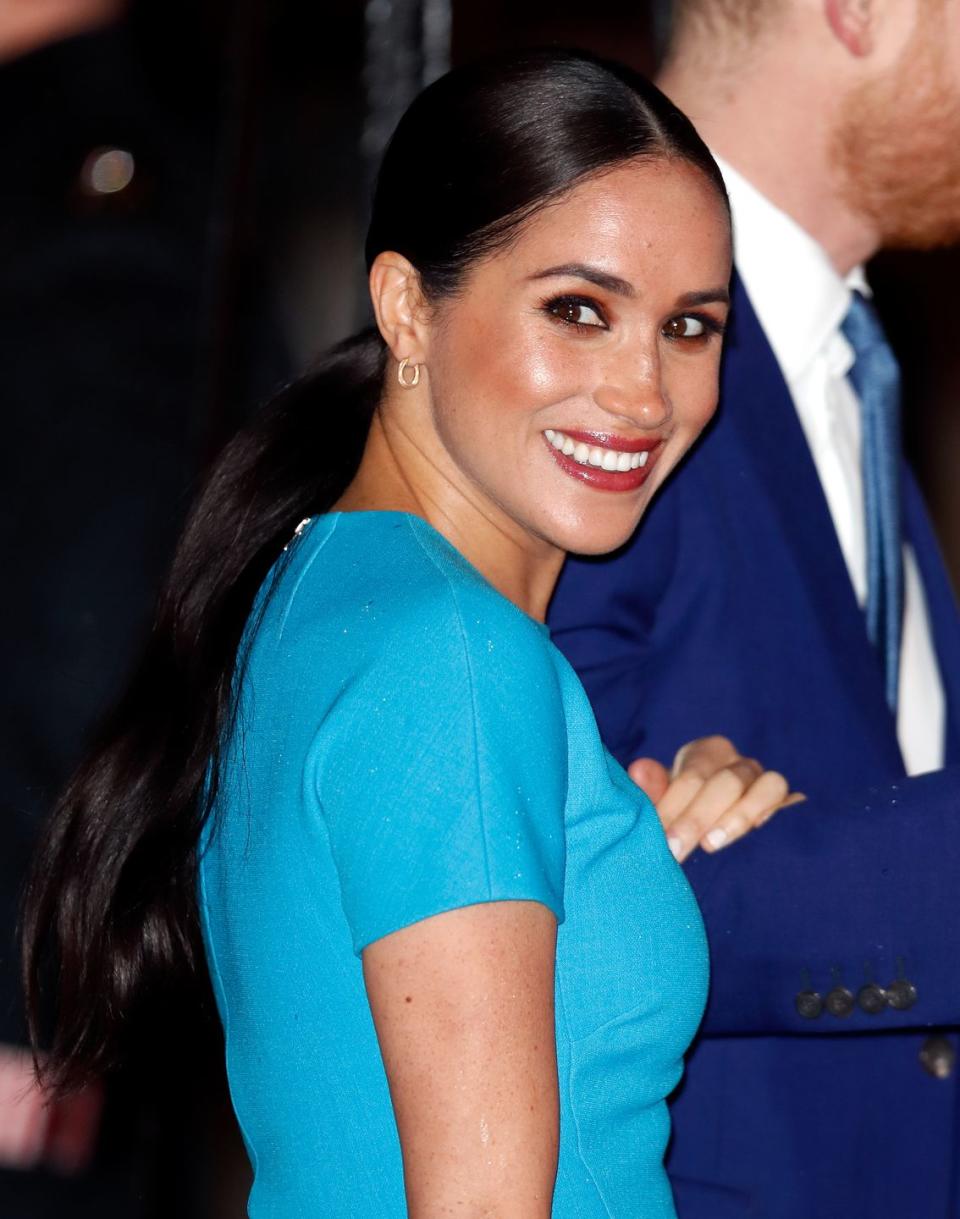 london, united kingdom march 05 embargoed for publication in uk newspapers until 24 hours after create date and time meghan, duchess of sussex attends the endeavour fund awards at mansion house on march 5, 2020 in london, england photo by max mumbyindigogetty images