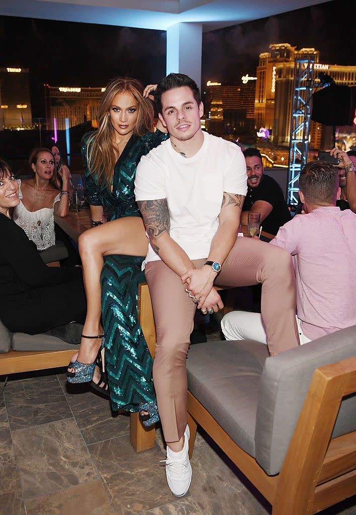 Smart attending Jennifer Lopez's birthday bash in July -- when they were still a couple. (Photo: Denise Truscello/WireImage)