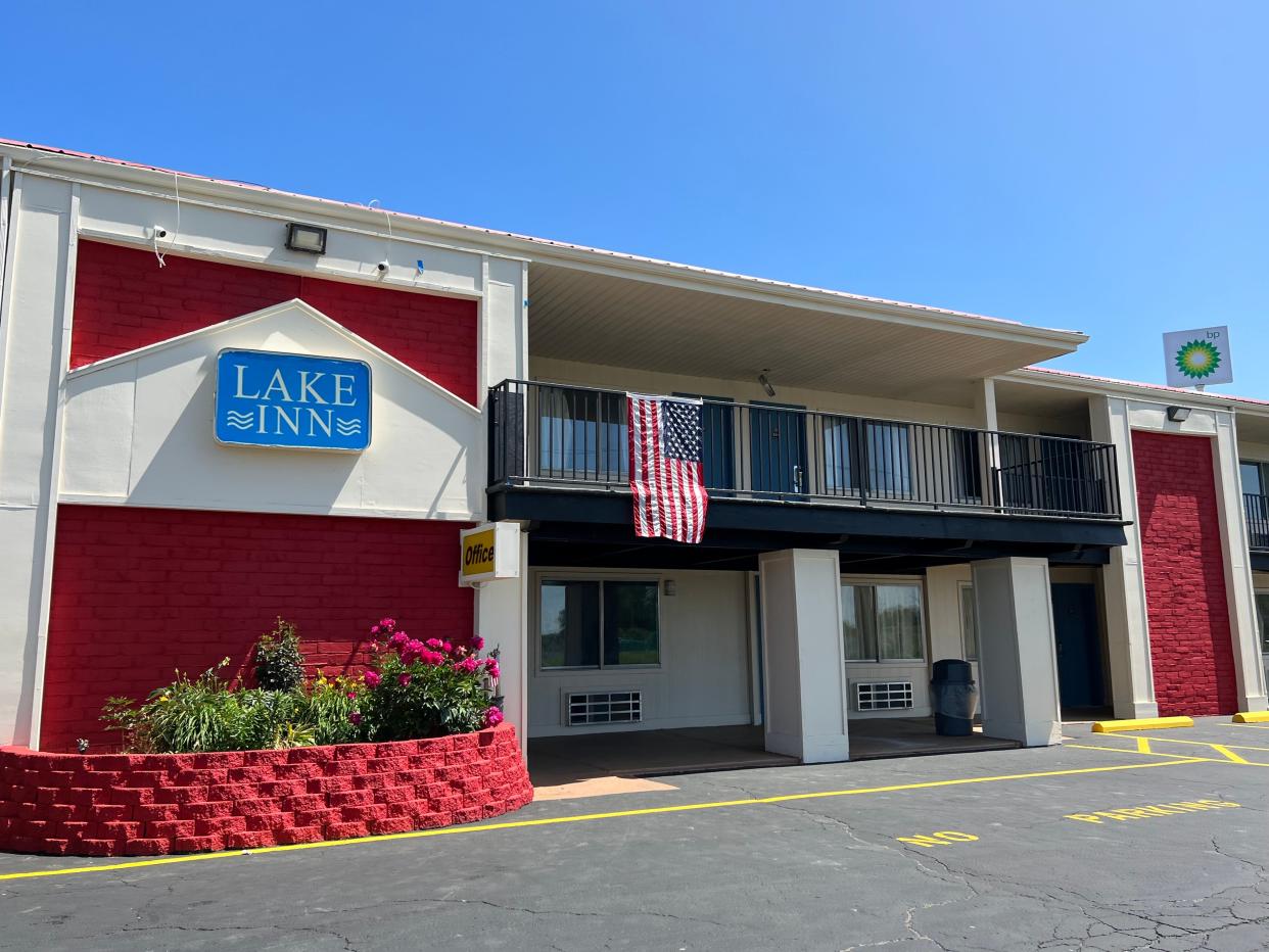 Guests at the Lake Inn, 10800 Hebron Road, Buckeye Lake, were told to leave the building in April because of health and safety concerns raised by Buckeye Lake officials.