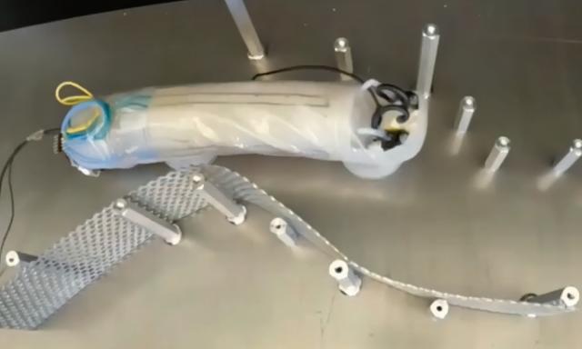 GE Aerospace is developing a robotic worm to inspect and repair