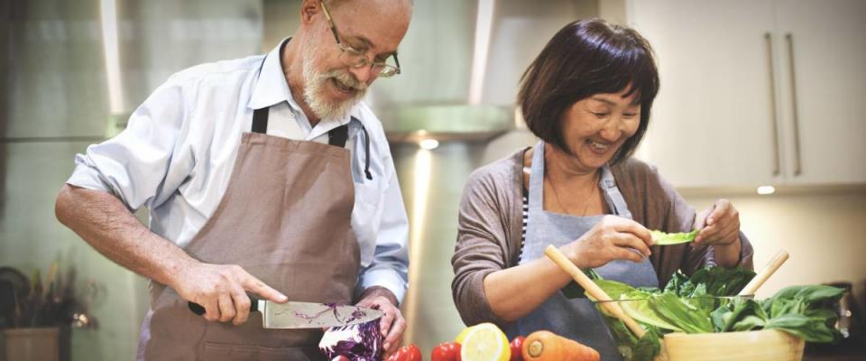 Family Cooking Kitchen Food Togetherness Concept