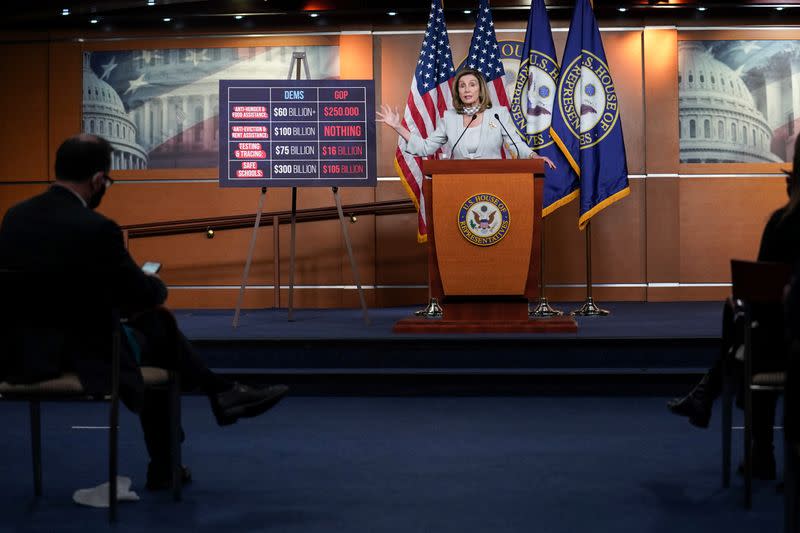 House Speaker Nancy Pelosi Delivers Weekly Press Conference