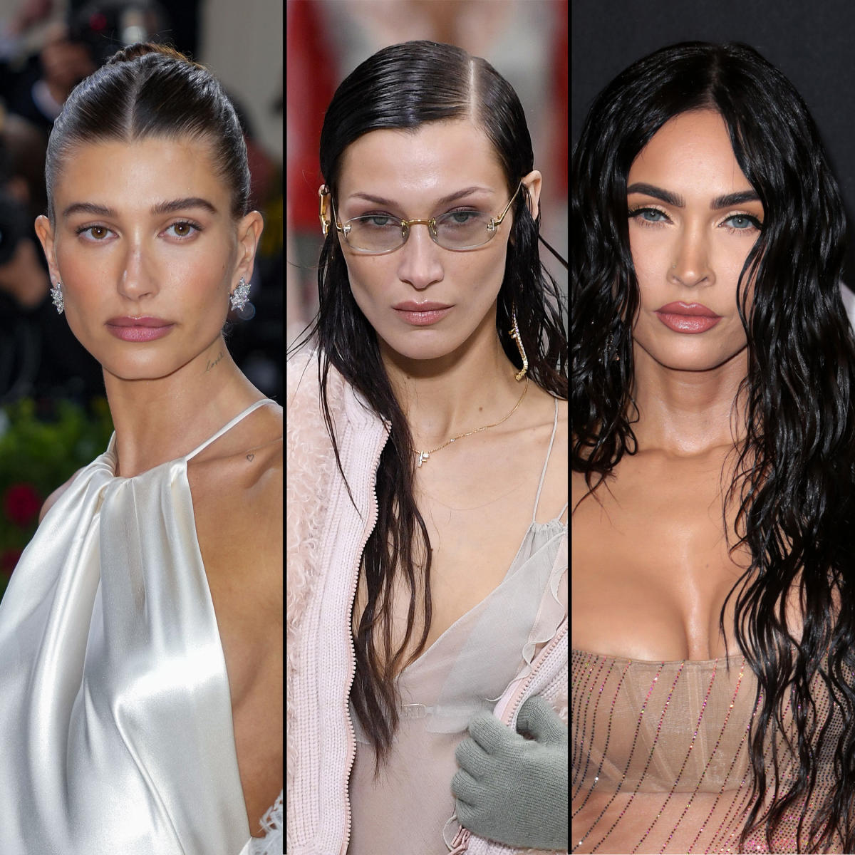 Celebrities Rocking the Wet Hair Look: Kim Kardashian, Megan Fox, More: Pics