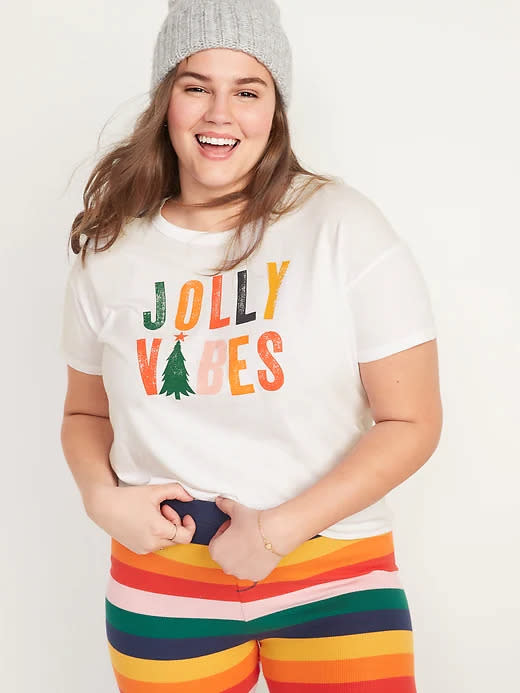 Holiday Graphic T-Shirt. Image via Old Navy.