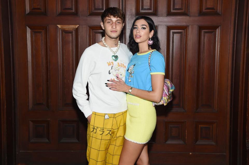 Dua Lipa and Anwar Hadid