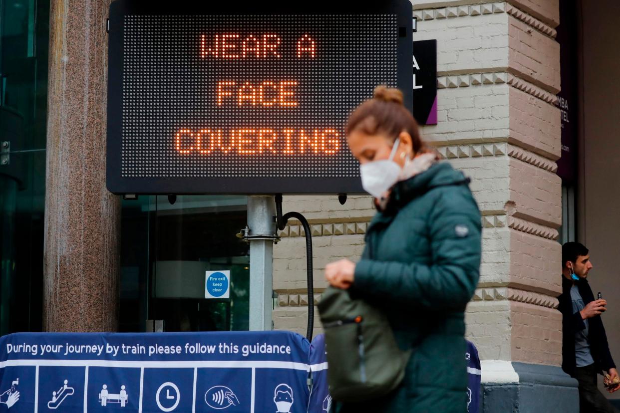 A Public Health England official suggested large households mixing with other households could be a major factor contributing to spread of coronavirus: AFP via Getty Images