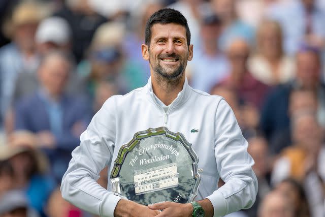 <p>Tim Clayton/Corbis via Getty </p> Novak Djokovic