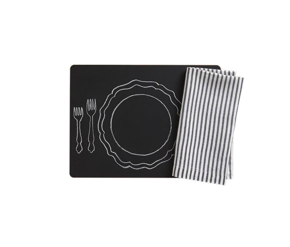 Chalkboard Placemats