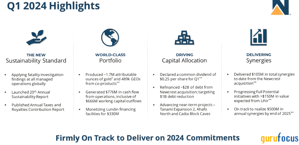 A Slow Recovery for Newmont