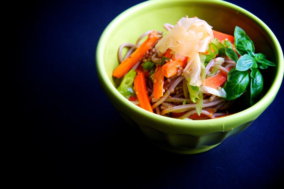 <strong>Get the <a href="http://food52.com/recipes/6232-chilled-soba-noodle-salad" target="_blank">Chilled Soba Noodle Salad</a> recipe by Nicole Franzen from Food52</strong>